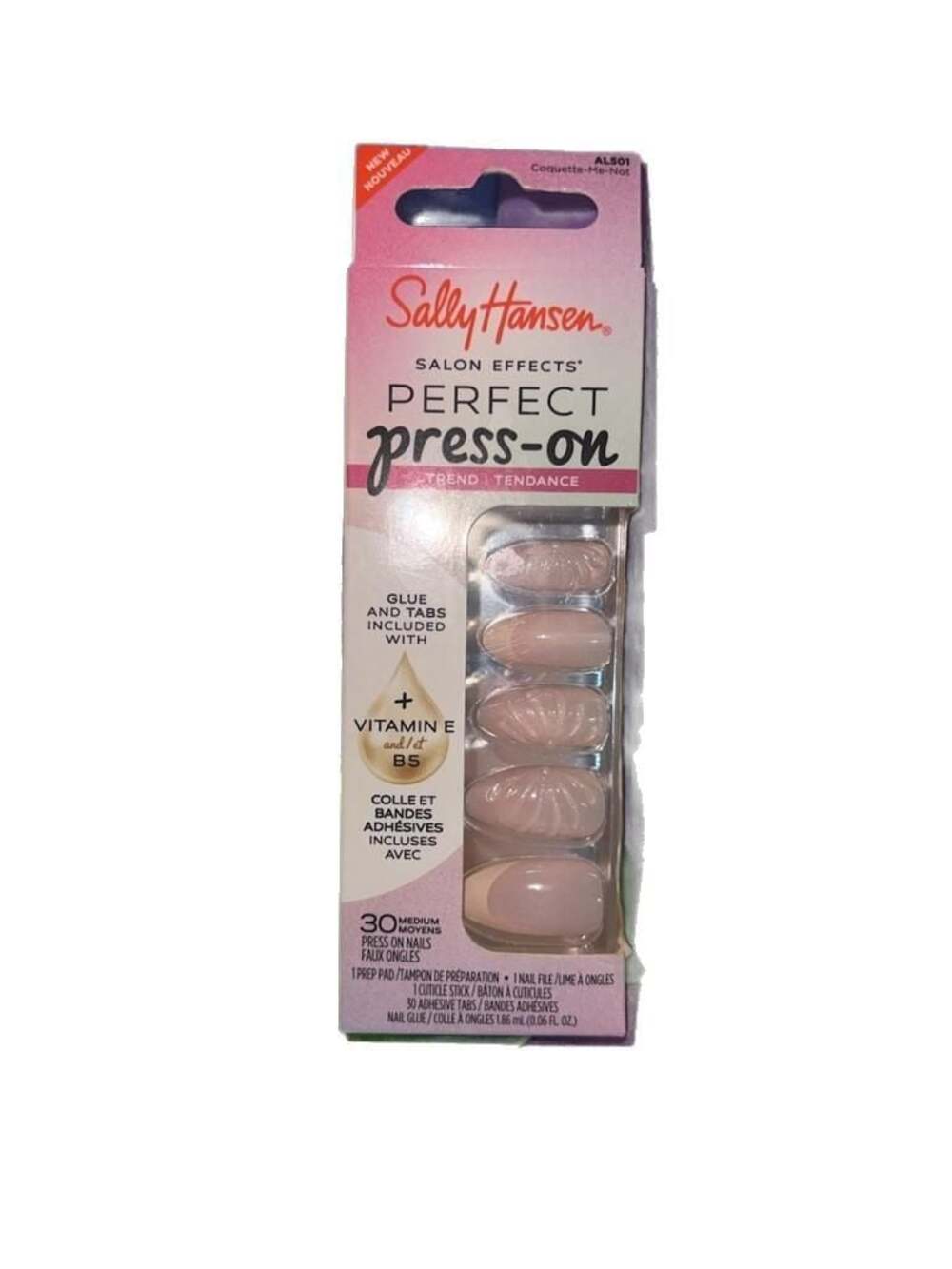 Sally Hansen Salon Effects Perfect Press-On Nails - Coquette-Me-Not AL501